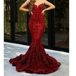 PS21208 - RED - BY PORTIA & SCARLETT